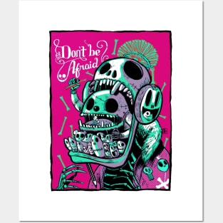 Skeleton Posters and Art